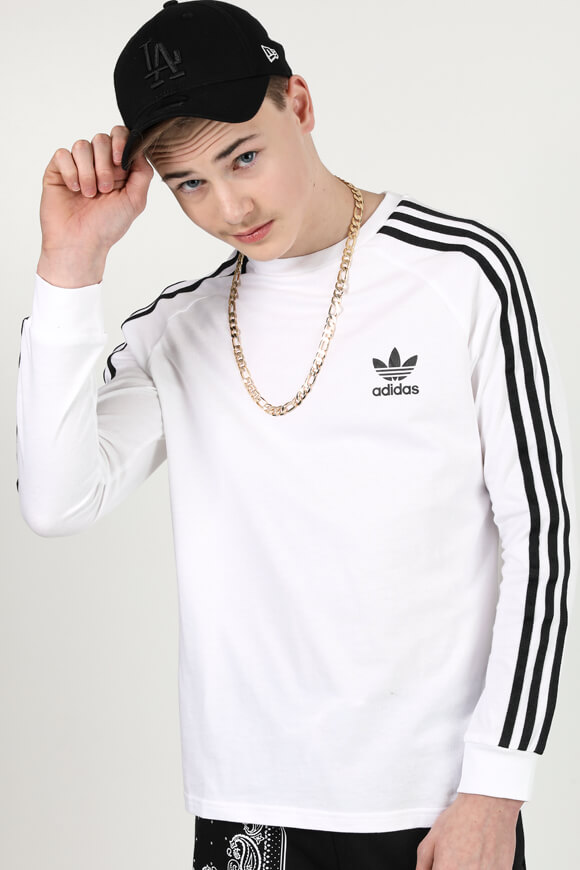 Adidas Originals Langarmshirt | Weiss | Jungen  | 140 von Adidas Originals