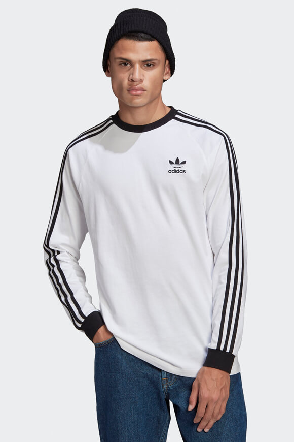 Adidas Originals Langarmshirt | Weiss | Herren  | L von Adidas Originals