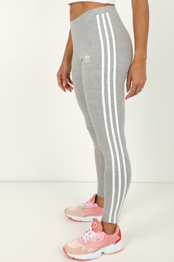 Adidas Originals Leggings | Grau meliert | Damen  | 34 von Adidas Originals