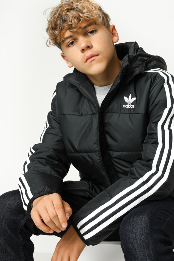 Adidas Originals Leichte Pufferjacke | Schwarz | Herren  | 158 von Adidas Originals