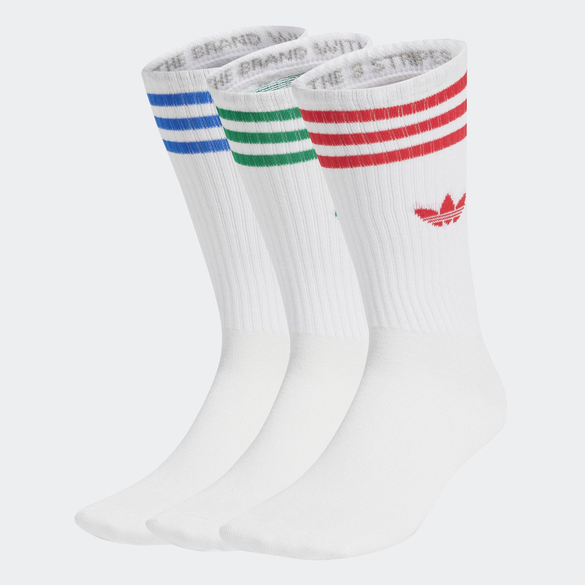 adidas Originals Sportsocken »SOLID CREW SOCKEN, 3 PAAR«, (3 Paar) von adidas Originals