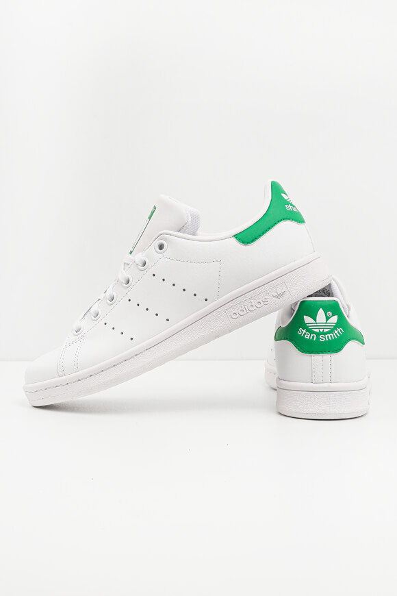 Adidas Originals Stan Smith Sneaker | Weiss + Grün | Herren  | EU38 2/3 von Adidas Originals