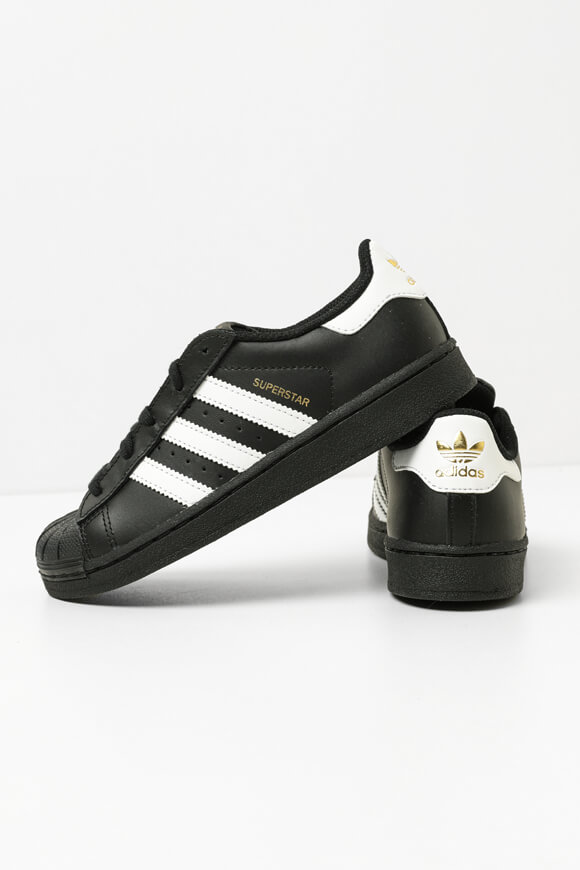 Adidas Originals Superstar Kids Sneaker | Schwarz | Jungen  | EU30 von Adidas Originals