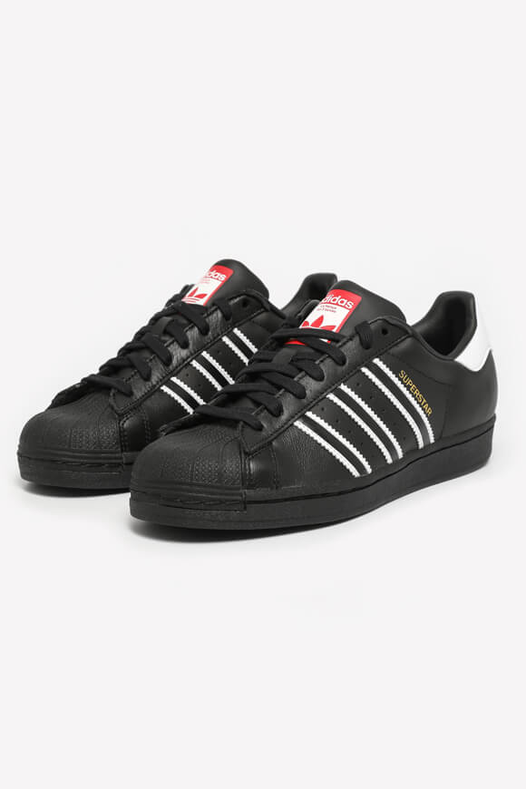 Adidas Originals Superstar Sneaker | Schwarz | Herren  | EU40 2/3 von Adidas Originals
