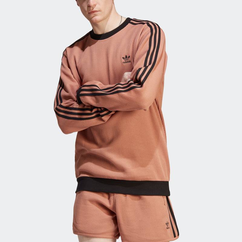 adidas Originals Sweatshirt »ADICOLOR CLASSICS WAFFLE« von adidas Originals