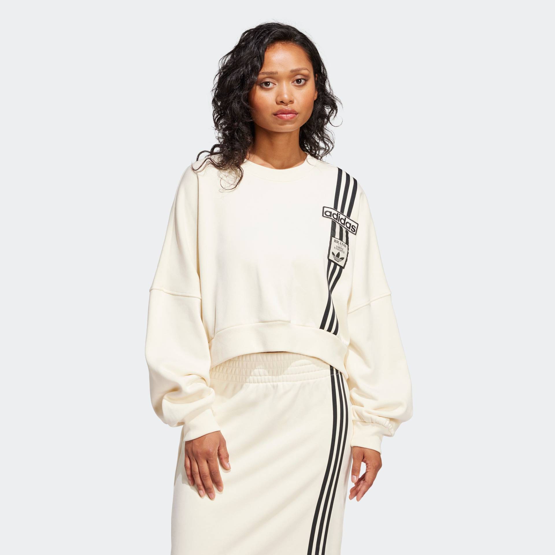 adidas Originals Sweatshirt »CROP SWEATSHIRT« von adidas Originals