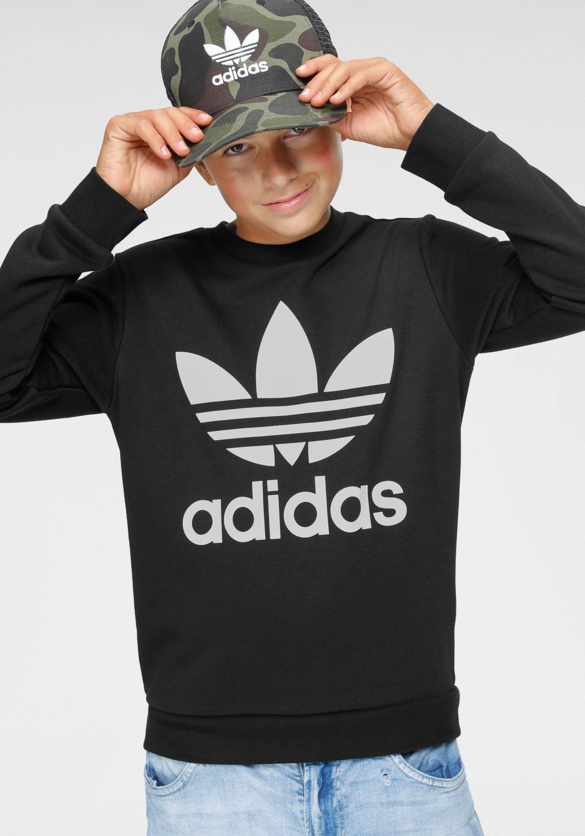 adidas Originals Sweatshirt »TREFOIL CREW« von adidas Originals