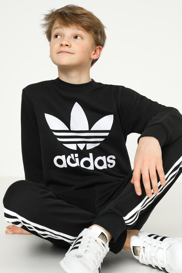 Adidas Originals Sweatshirt | Schwarz | Jungen  | 158 von Adidas Originals