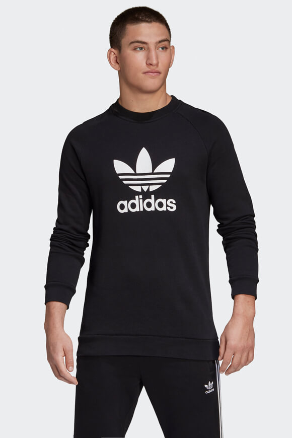 Adidas Originals Sweatshirt | Schwarz | Herren  | XS von Adidas Originals