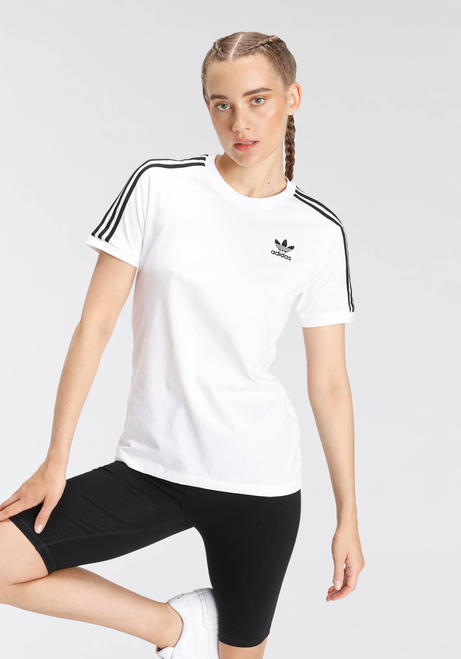 adidas Originals T-Shirt »ADICOLOR CLASSICS 3-STREIFEN« von adidas Originals