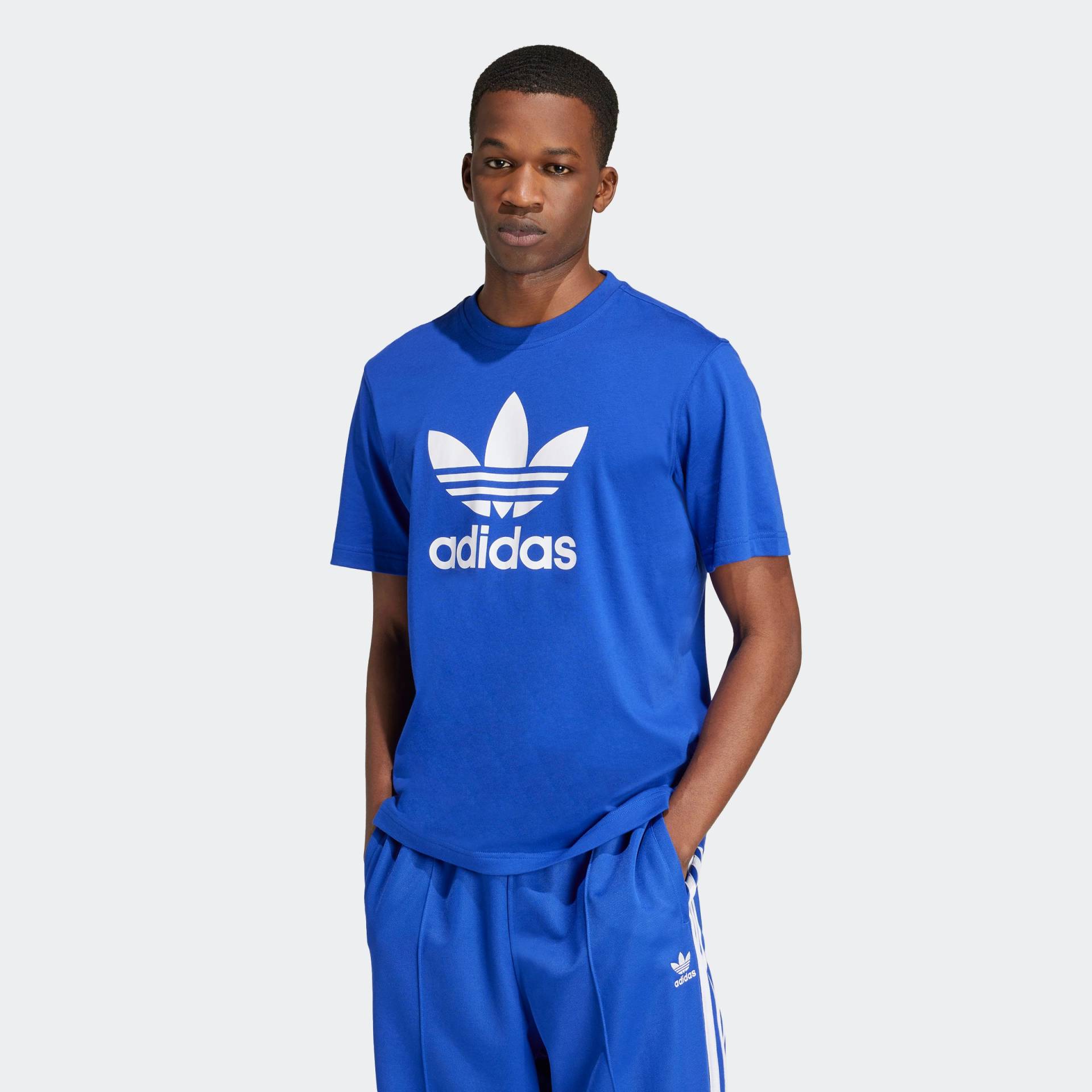 adidas Originals T-Shirt »TREFOIL T-SHIRT«, Basic Shirt mit grossem Trefoil Logoprint von adidas Originals