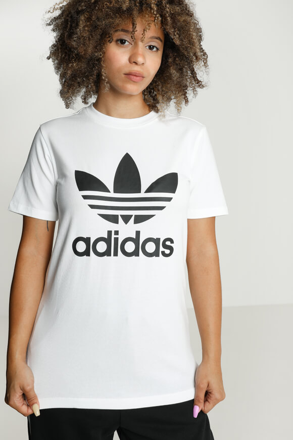 Adidas Originals T-Shirt | Weiss | Damen  | 32 von Adidas Originals