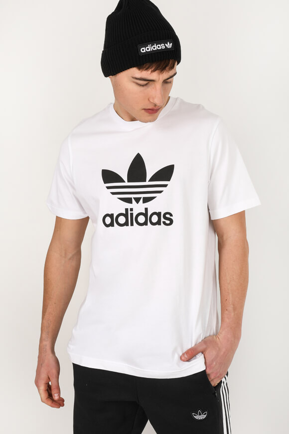 Adidas Originals T-Shirt | Weiss | Herren  | L von Adidas Originals