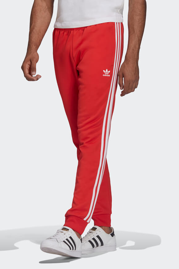 Adidas Originals Adicolor Classics SST Trainingshose | Vivid Red | Herren  | S von Adidas Originals