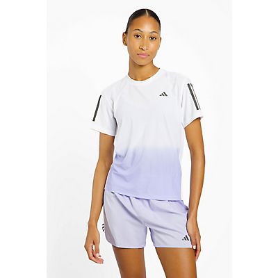 Own The Run CLIMACOOL Colorblock Damen T-Shirt von adidas Performance