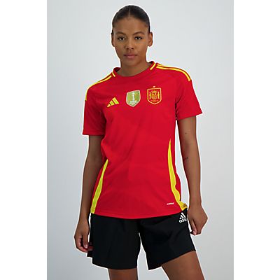 Spanien Home Replica Damen Fussballtrikot EM 2024 von adidas Performance