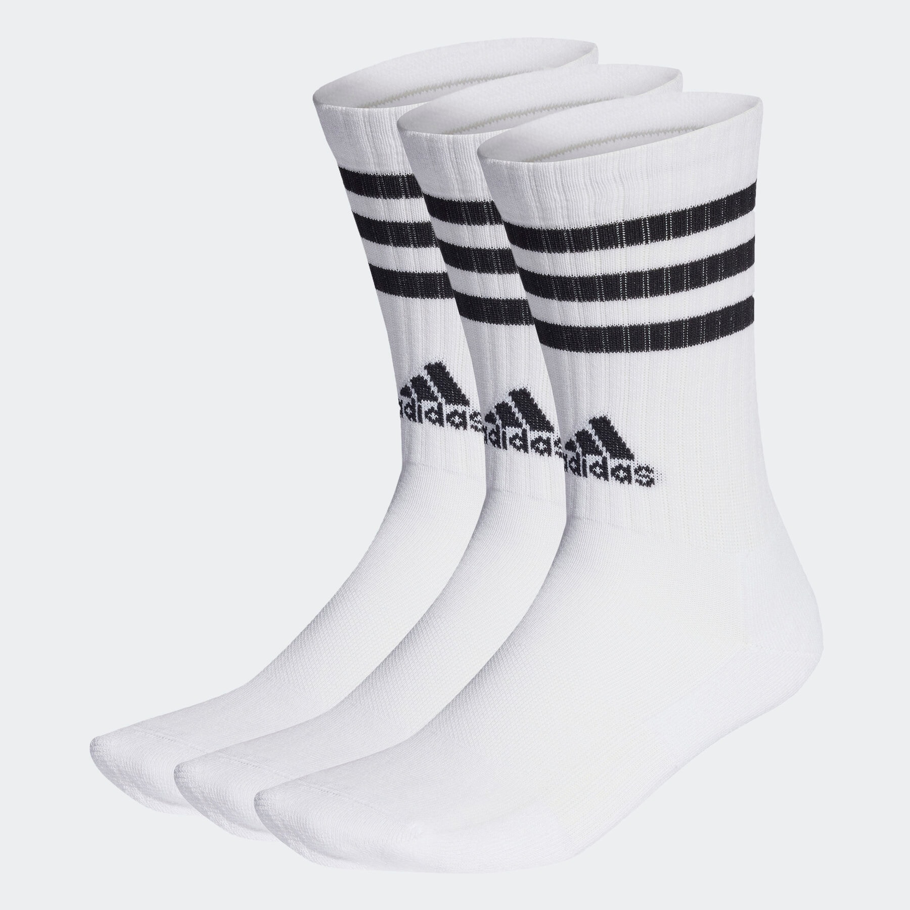 adidas Performance Sportsocken »3STREIFEN CUSHIONED CREW SOCKEN, 3 PAAR«, (3 Paar) von adidas Performance