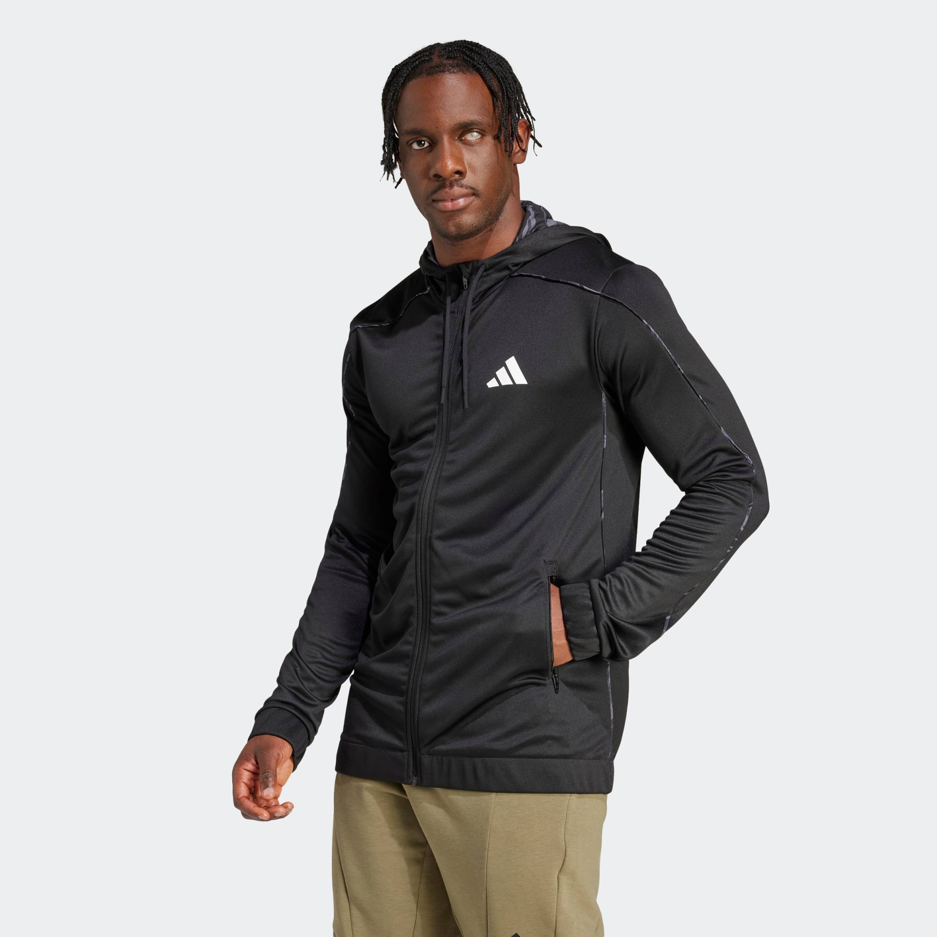 adidas Performance Kapuzensweatjacke »CAMO FZ HD« von adidas Performance