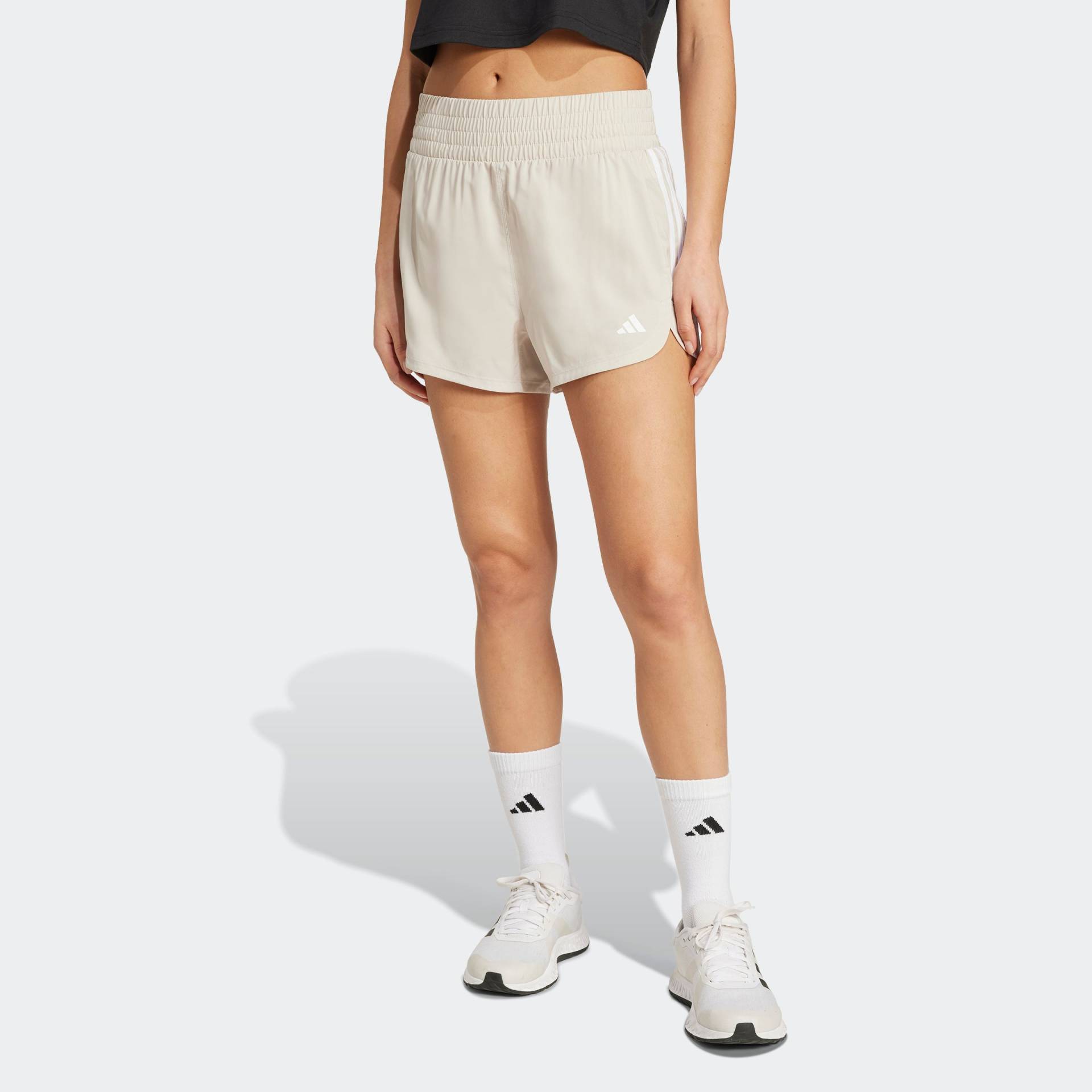 adidas Performance Shorts »PACER WVN HIGH«, (1 tlg.), Woven Trainingsshorts mit hohem Bund von adidas Performance