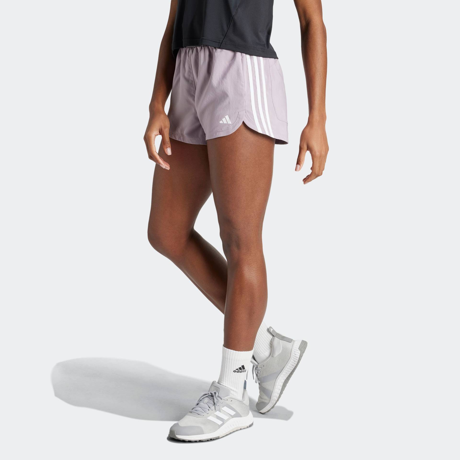 adidas Performance Shorts »PACER WVN HIGH«, (1 tlg.), Woven Trainingsshorts mit hohem Bund von adidas Performance