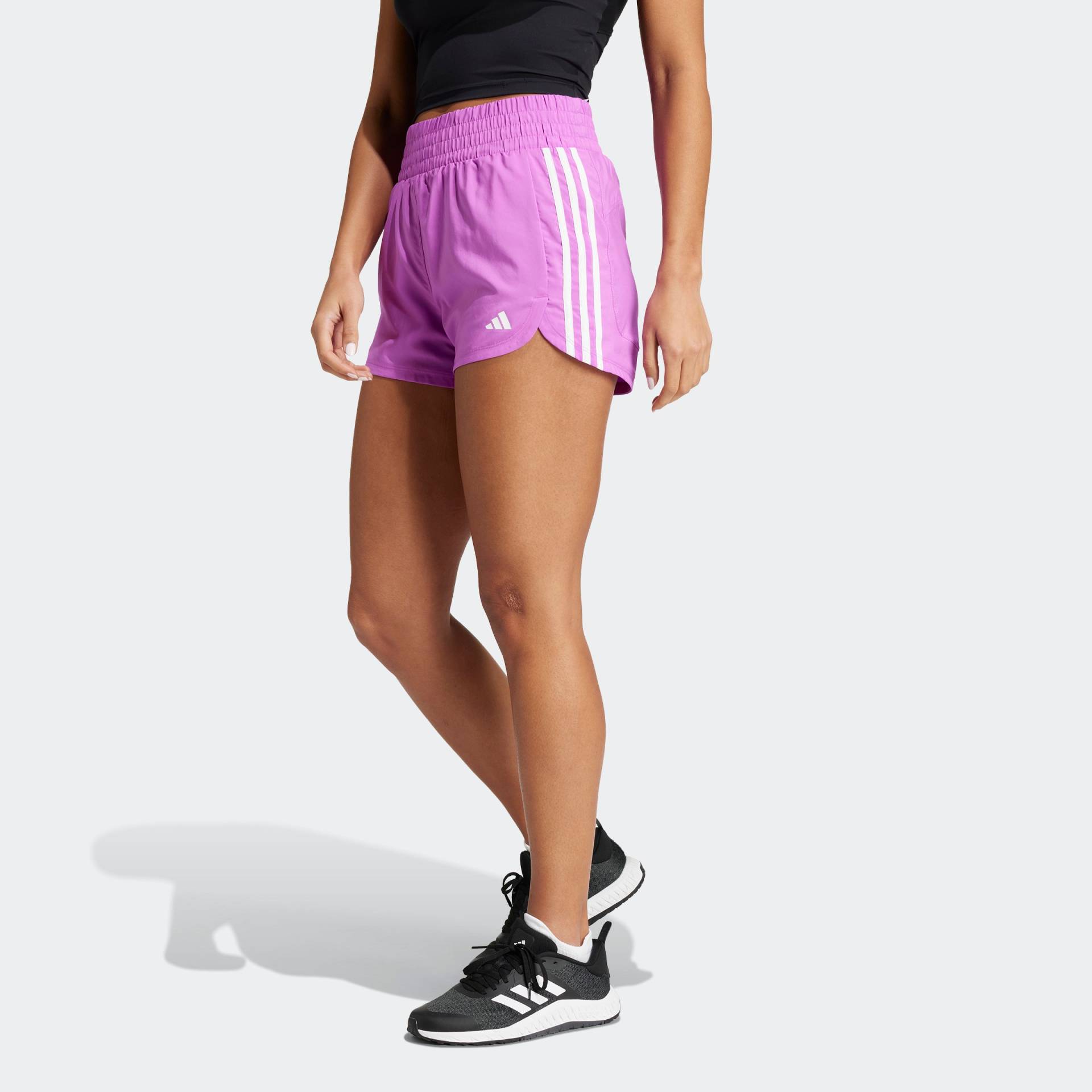 adidas Performance Shorts »PACER WVN HIGH«, (1 tlg.), Woven Trainingsshorts mit hohem Bund von adidas Performance