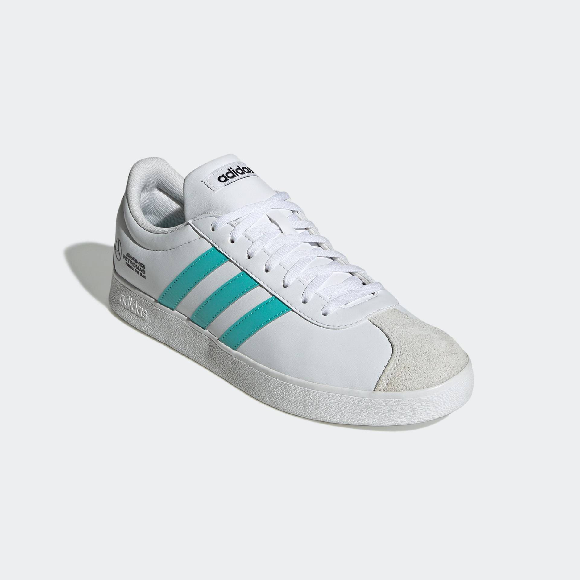 adidas Performance Sneaker »MERCEDES - AMG PETRONAS FORMULA ONE TEAM VL COURT BASE«, Mercedes AMG Motorsport adidas Performance Sneaker »MERCEDES - AMG PETRONAS FORMULA ONE TEAM VL COURT BASE«, Mercedes AMG Motorsport von adidas Performance
