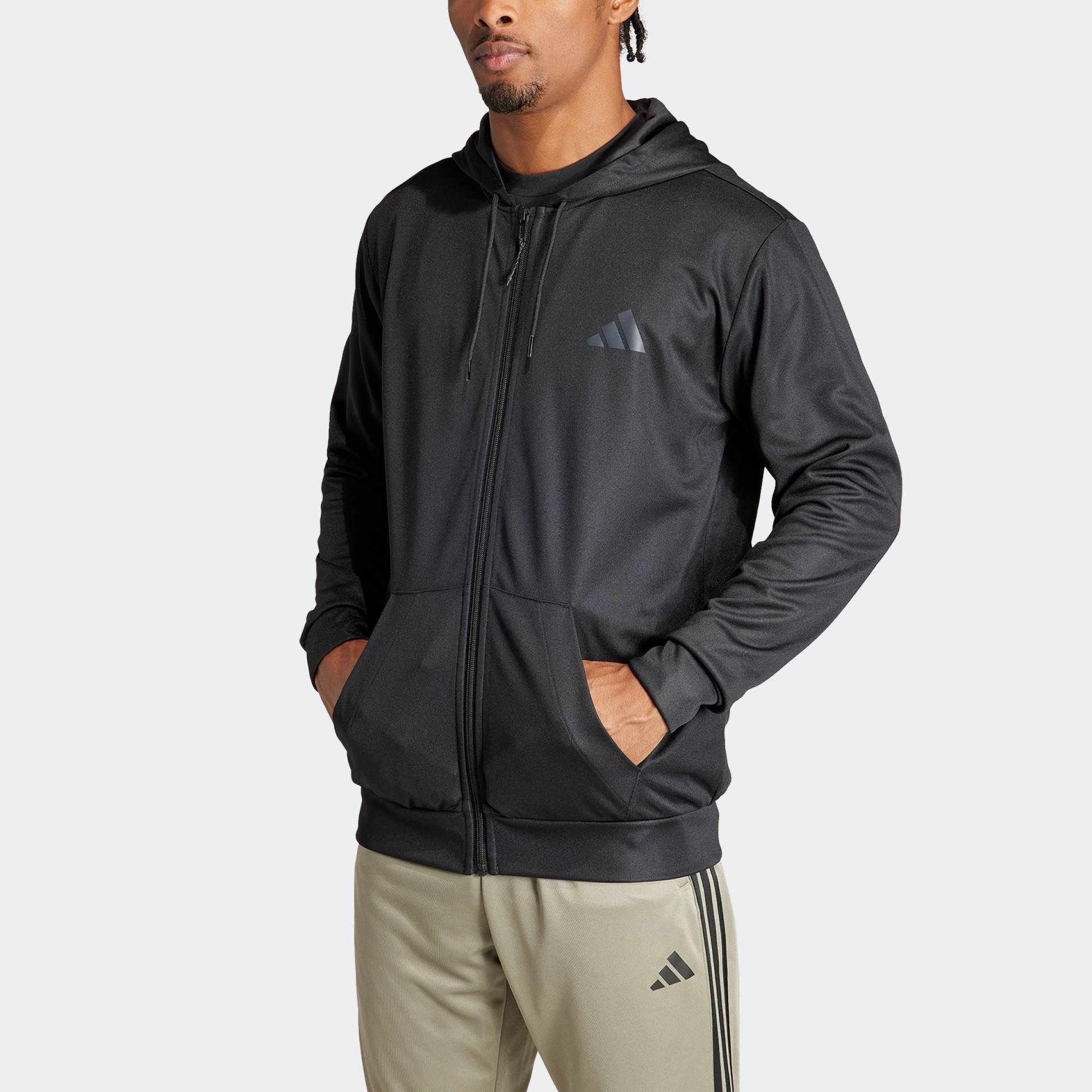 adidas Performance Sweatshirt »TR ESS SEA FZ H«, (1 tlg.) von adidas Performance