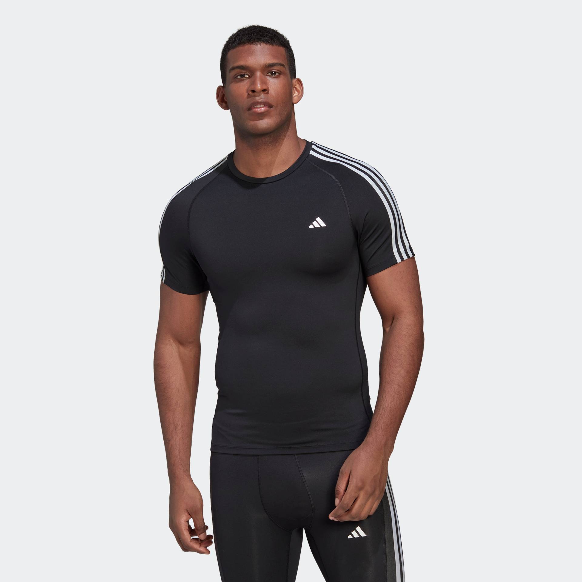 adidas Performance T-Shirt »TECHFIT 3-STREIFEN TRAINING« von adidas Performance