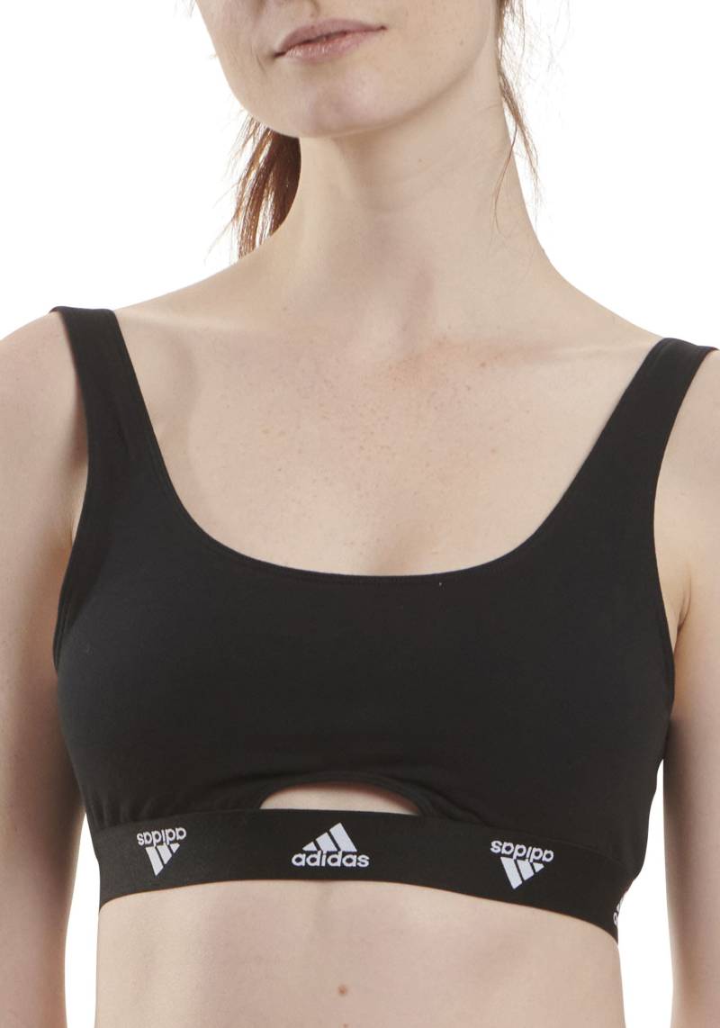 adidas Sportswear Bralette »Active Comfort«, ohne Bügel, tiefer Rücken- und Rundhals-Ausschnitt von adidas Sportswear