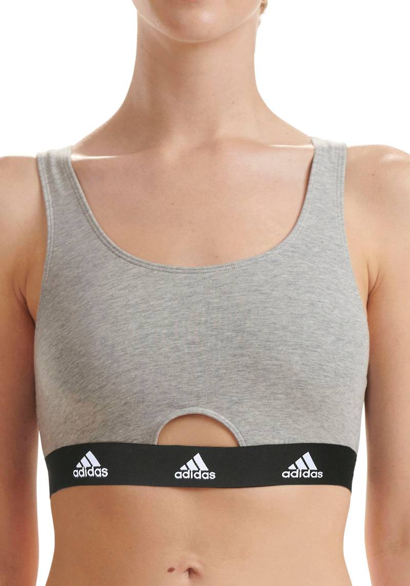 adidas Sportswear Bralette »Active Comfort«, ohne Bügel, tiefer Rücken- und Rundhals-Ausschnitt von adidas Sportswear