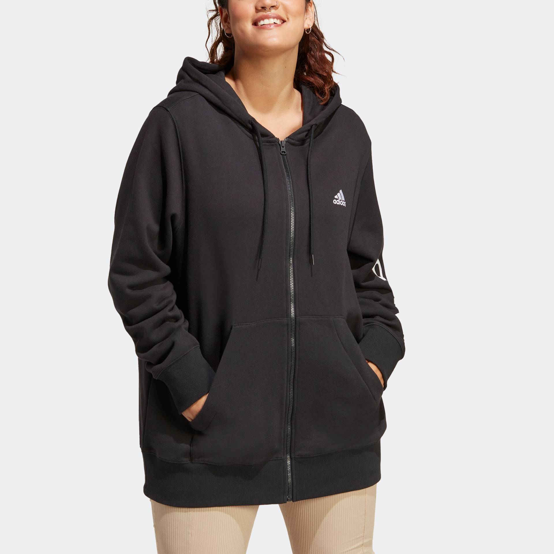 adidas Sportswear Kapuzensweatjacke »W INLIN FT FZHD«, (1 tlg.) von adidas Sportswear