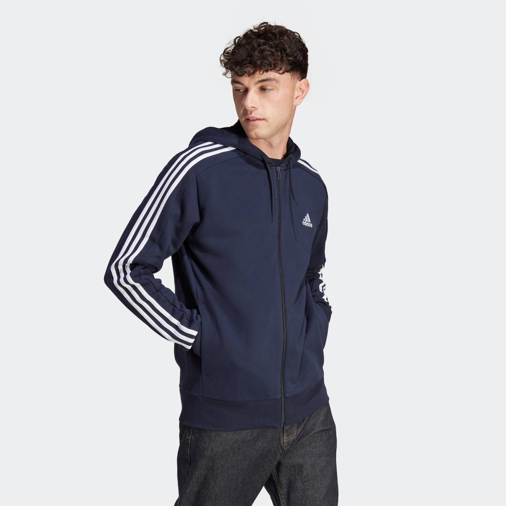 adidas Sportswear Kapuzensweatjacke »M 3S FT FZ HD«, (1 tlg.) von adidas Sportswear