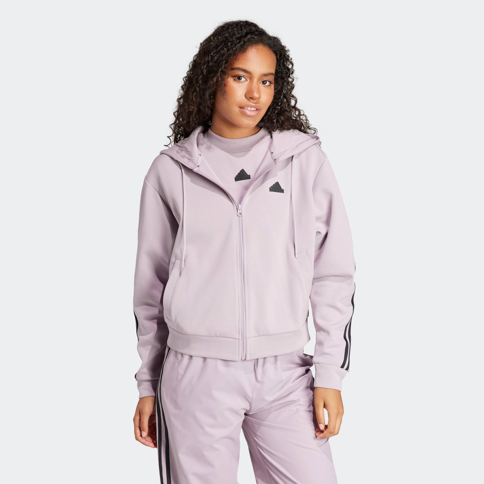 adidas Sportswear Kapuzensweatjacke »W FI 3S FZ HD«, (1 tlg.) von adidas Sportswear