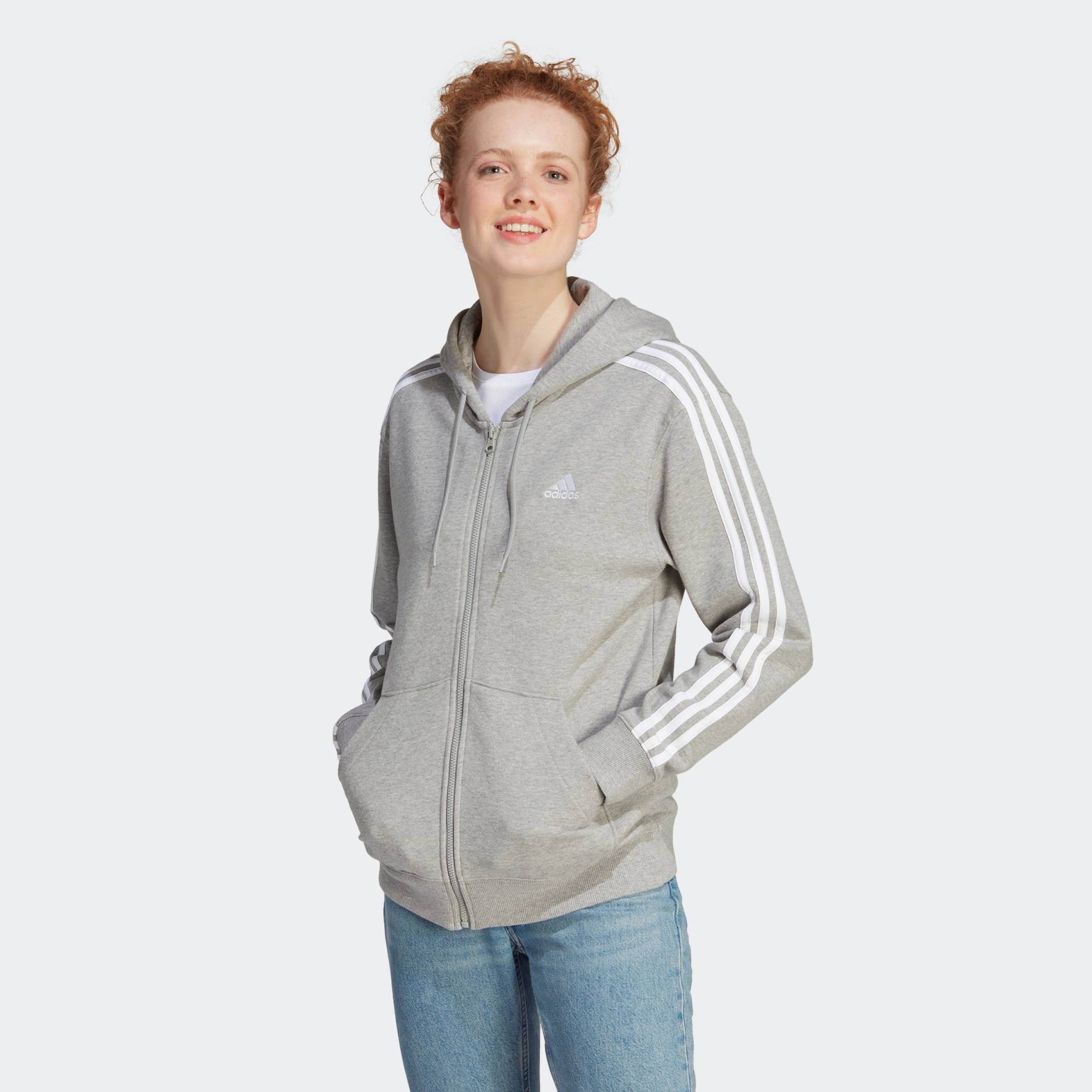 adidas Sportswear Kapuzensweatshirt »ESSENTIALS 3STREIFEN FRENCH TERRY REGULAR KAPUZENJACKE« von adidas Sportswear