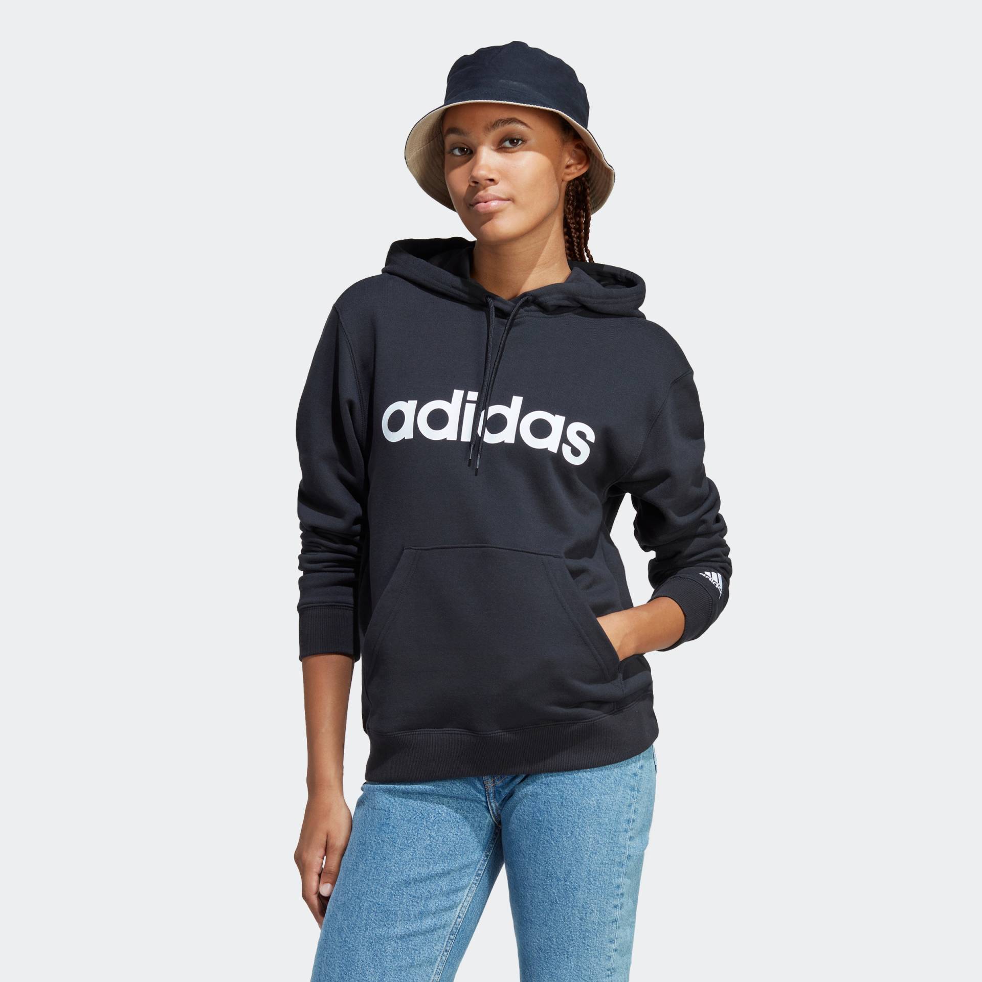 adidas Sportswear Kapuzensweatjacke »W LIN FT HD«, (1 tlg.) von adidas Sportswear