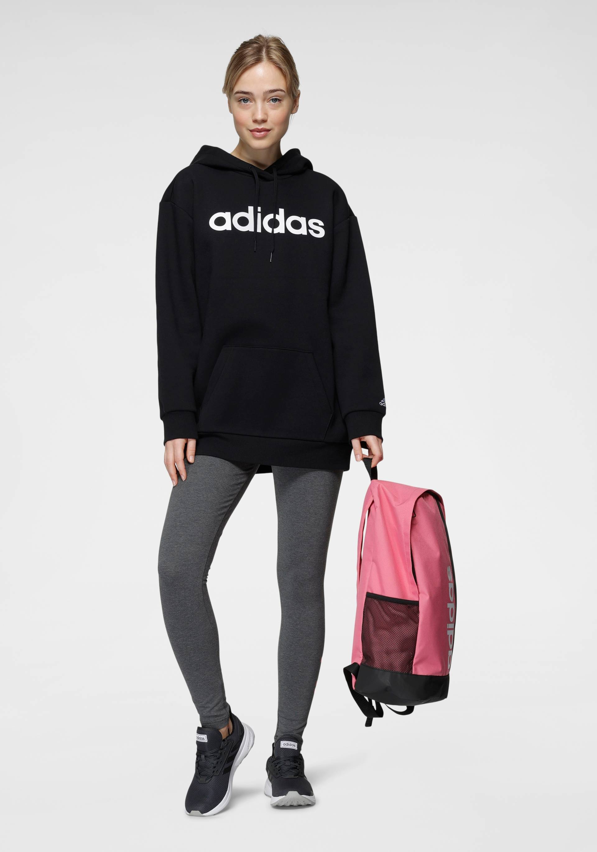 adidas Sportswear Kapuzensweatjacke »ESSENTIALS OVERSIZE FLEECE HOODIE«, (1 tlg.) von adidas Sportswear