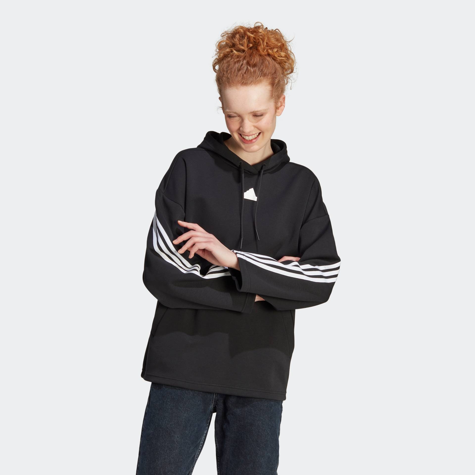 adidas Sportswear Kapuzensweatshirt »FUTURE ICONS 3STREIFEN HOODIE« von adidas Sportswear