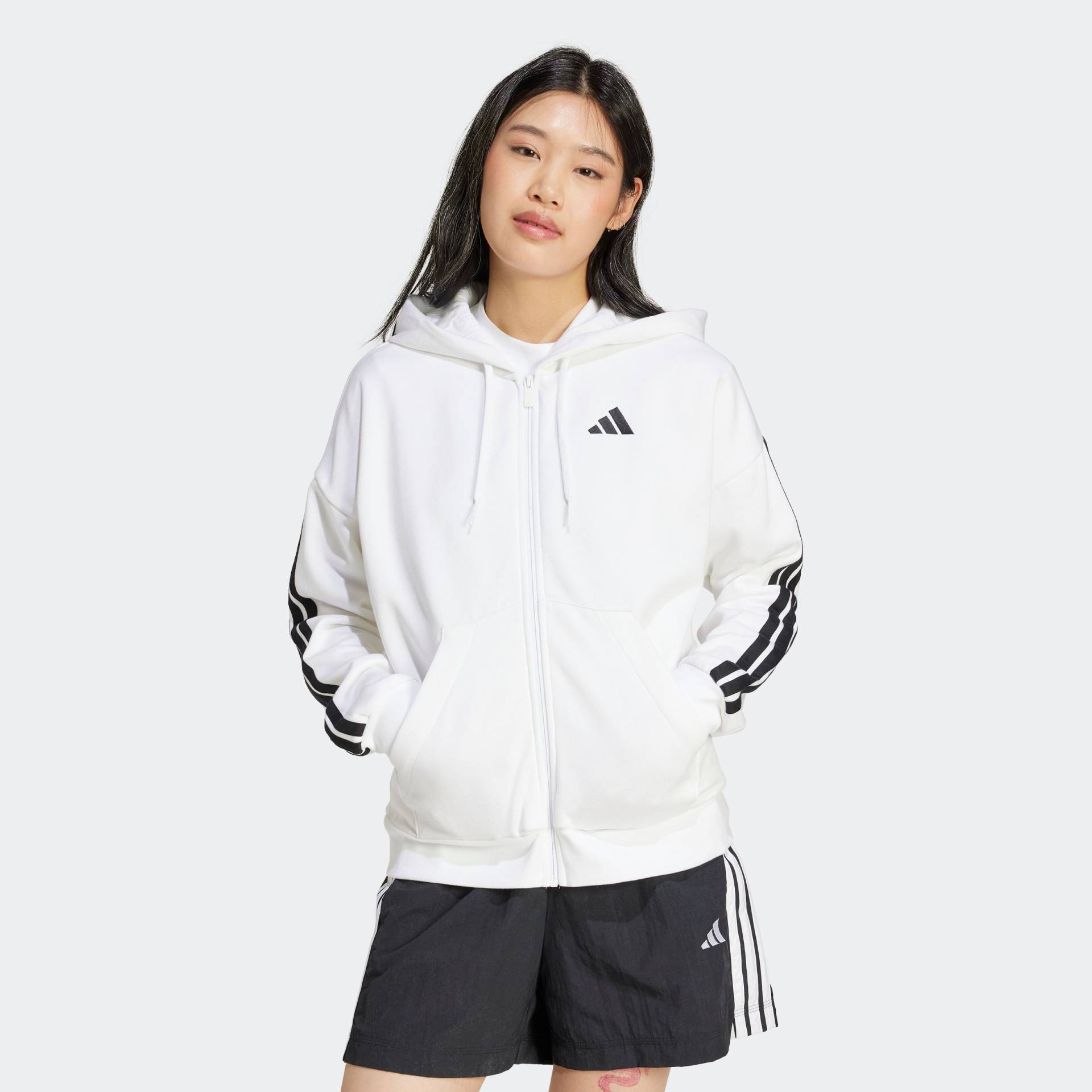 adidas Sportswear Kapuzensweatshirt »W 3S FL FZ HD« adidas Sportswear Kapuzensweatshirt »W 3S FL FZ HD« von adidas Sportswear