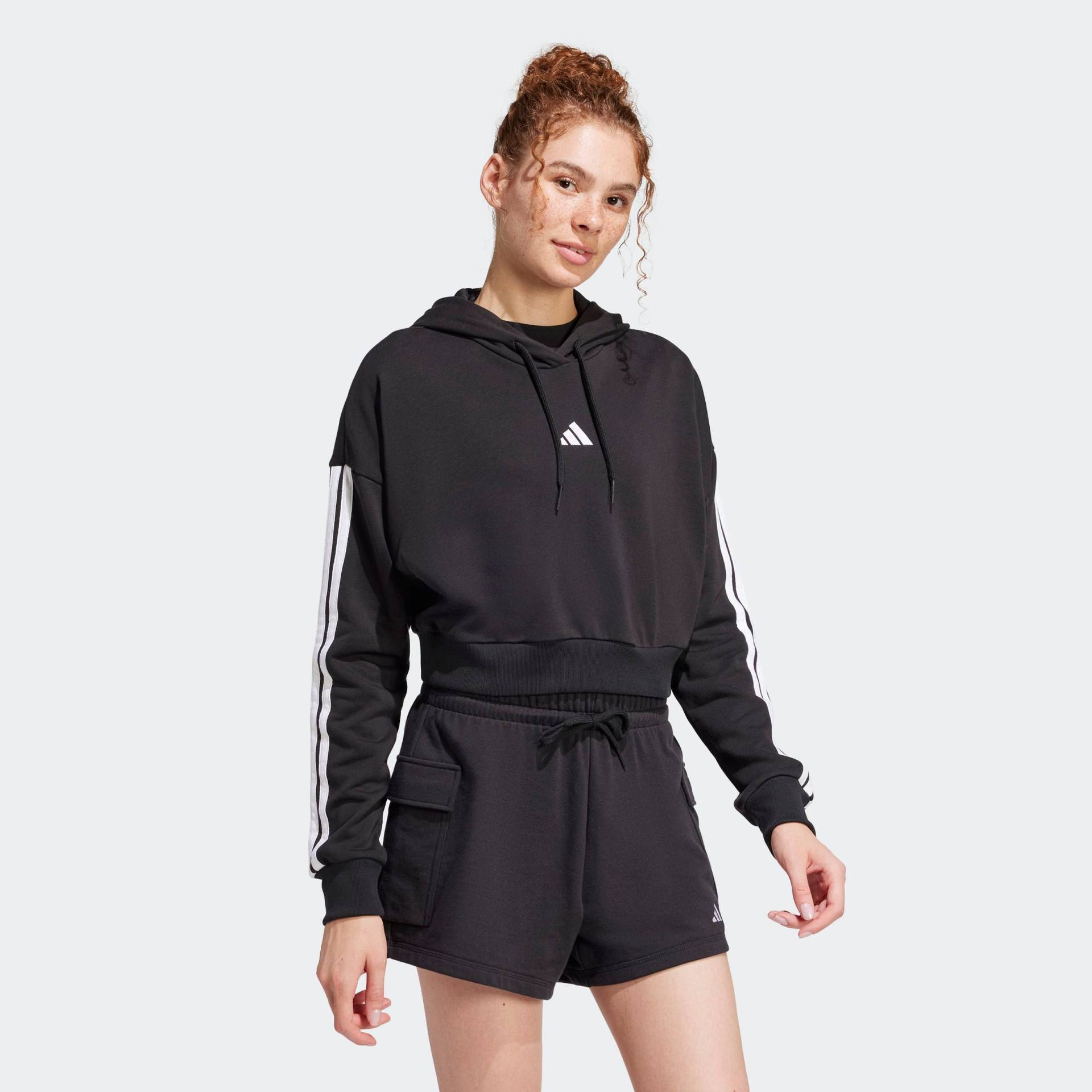 adidas Sportswear Kapuzensweatshirt »W 3S FT CRO HD« adidas Sportswear Kapuzensweatshirt »W 3S FT CRO HD« von adidas Sportswear