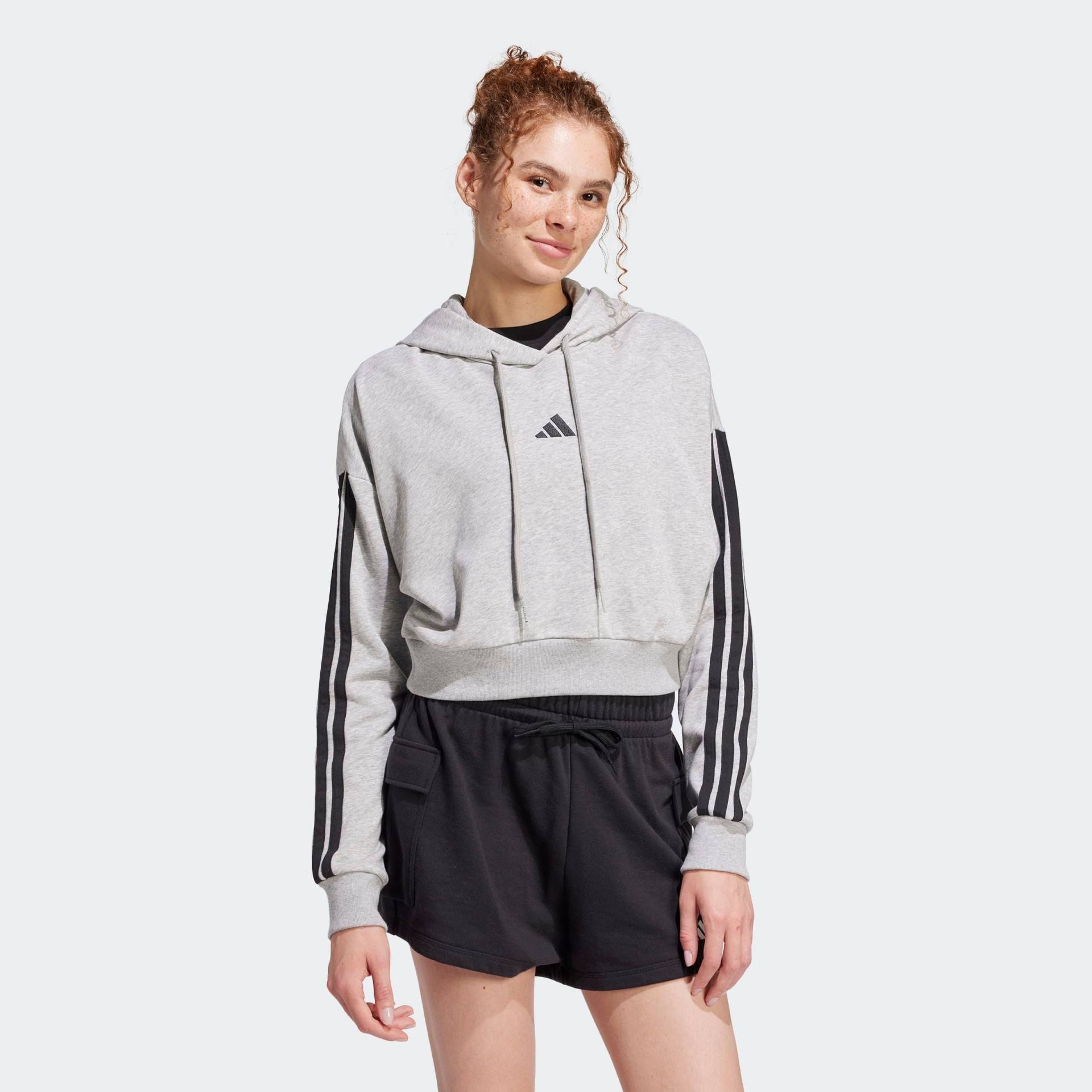 adidas Sportswear Kapuzensweatshirt »W 3S FT CRO HD« adidas Sportswear Kapuzensweatshirt »W 3S FT CRO HD« von adidas Sportswear