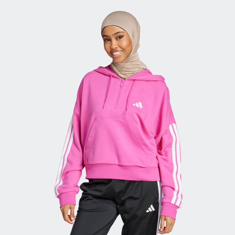 adidas Sportswear Kapuzensweatshirt »W 3S FT QZ HD« von adidas Sportswear
