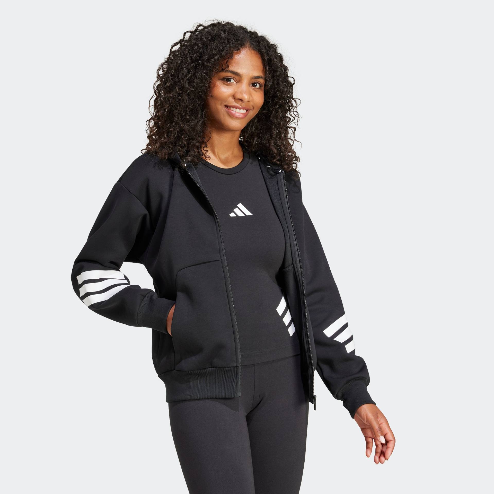 adidas Sportswear Kapuzensweatshirt »W FI 3S FZ HD« adidas Sportswear Kapuzensweatshirt »W FI 3S FZ HD« von adidas Sportswear