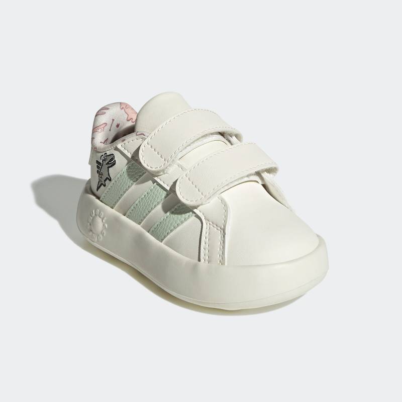 adidas Sportswear Klettschuh »DINO GRAND COURT 2.0 KIDS«, Design auf den Spuren des adidas Superstar, für Kinder von adidas Sportswear