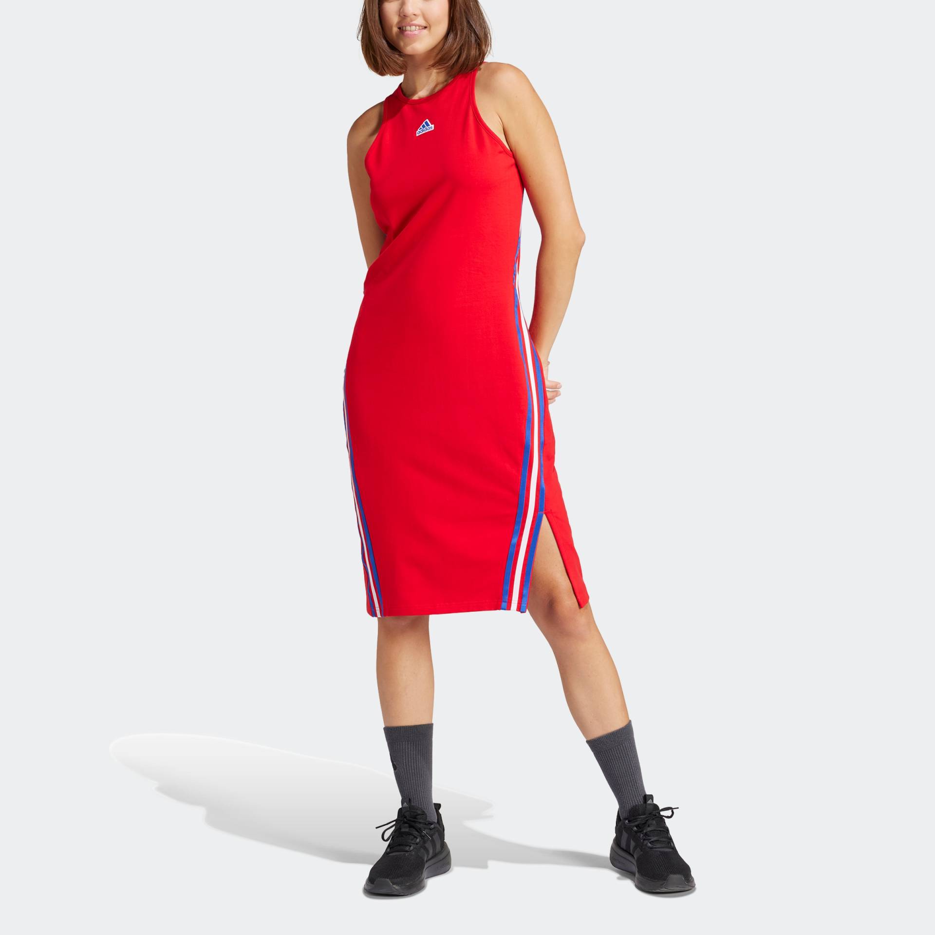 adidas Sportswear Shirtkleid »W FI 3S DRESS«, (1 tlg.) von adidas Sportswear