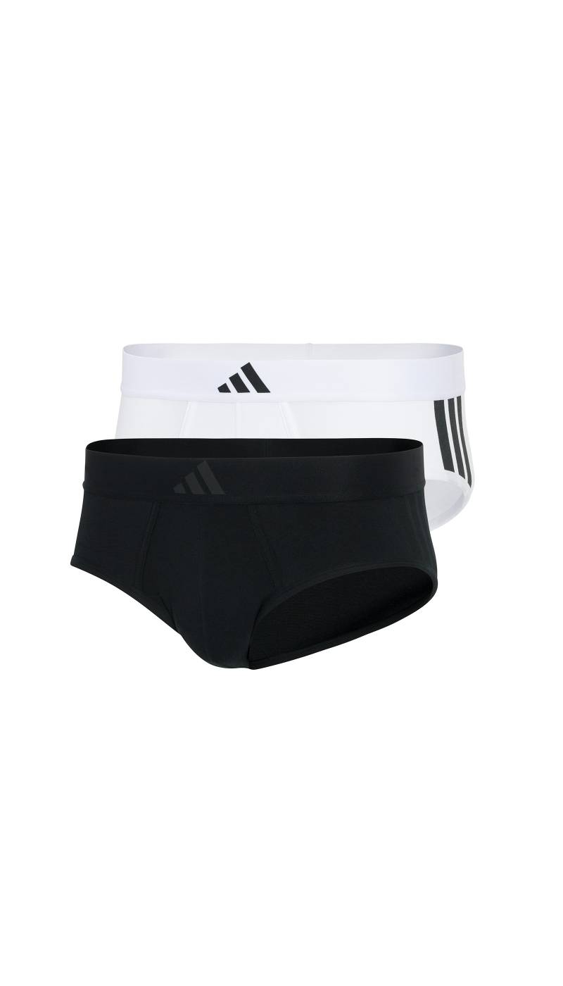 adidas Sportswear Slip »"Active Flex Cotton 3 Stripes"«, (2er Pack), Elastischer Logobund von adidas Sportswear