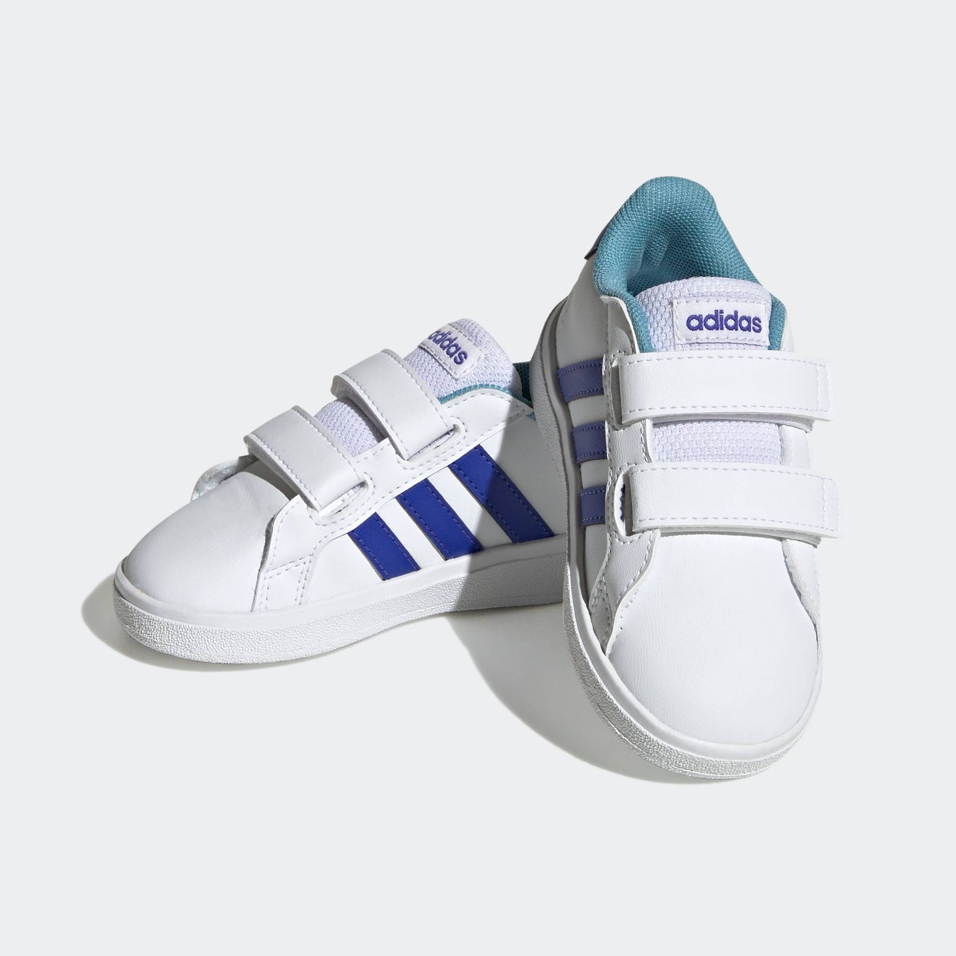 adidas Sportswear Sneaker »GRAND COURT LIFESTYLE HOOK AND LOOP«, für Kinder, Design auf den Spuren des adidas Superstar adidas Sportswear Sneaker »GRAND COURT LIFESTYLE HOOK AND LOOP«, für Kinder, Design auf den Spuren des adidas Superstar von adidas Sportswear