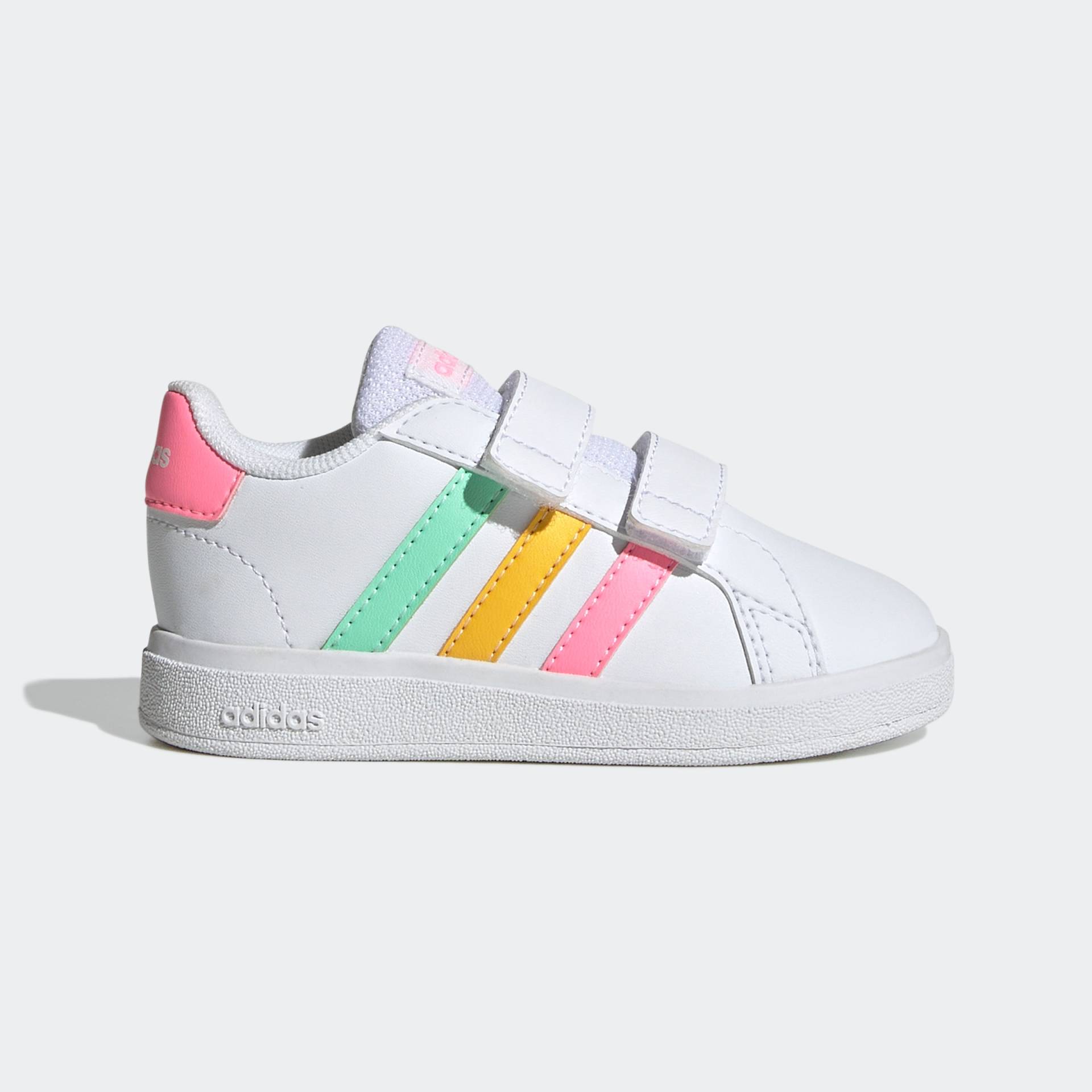 adidas Sportswear Sneaker »GRAND COURT LIFESTYLE HOOK AND LOOP«, für Kinder, Design auf den Spuren des adidas Superstar adidas Sportswear Sneaker »GRAND COURT LIFESTYLE HOOK AND LOOP«, für Kinder, Design auf den Spuren des adidas Superstar von adidas Sportswear