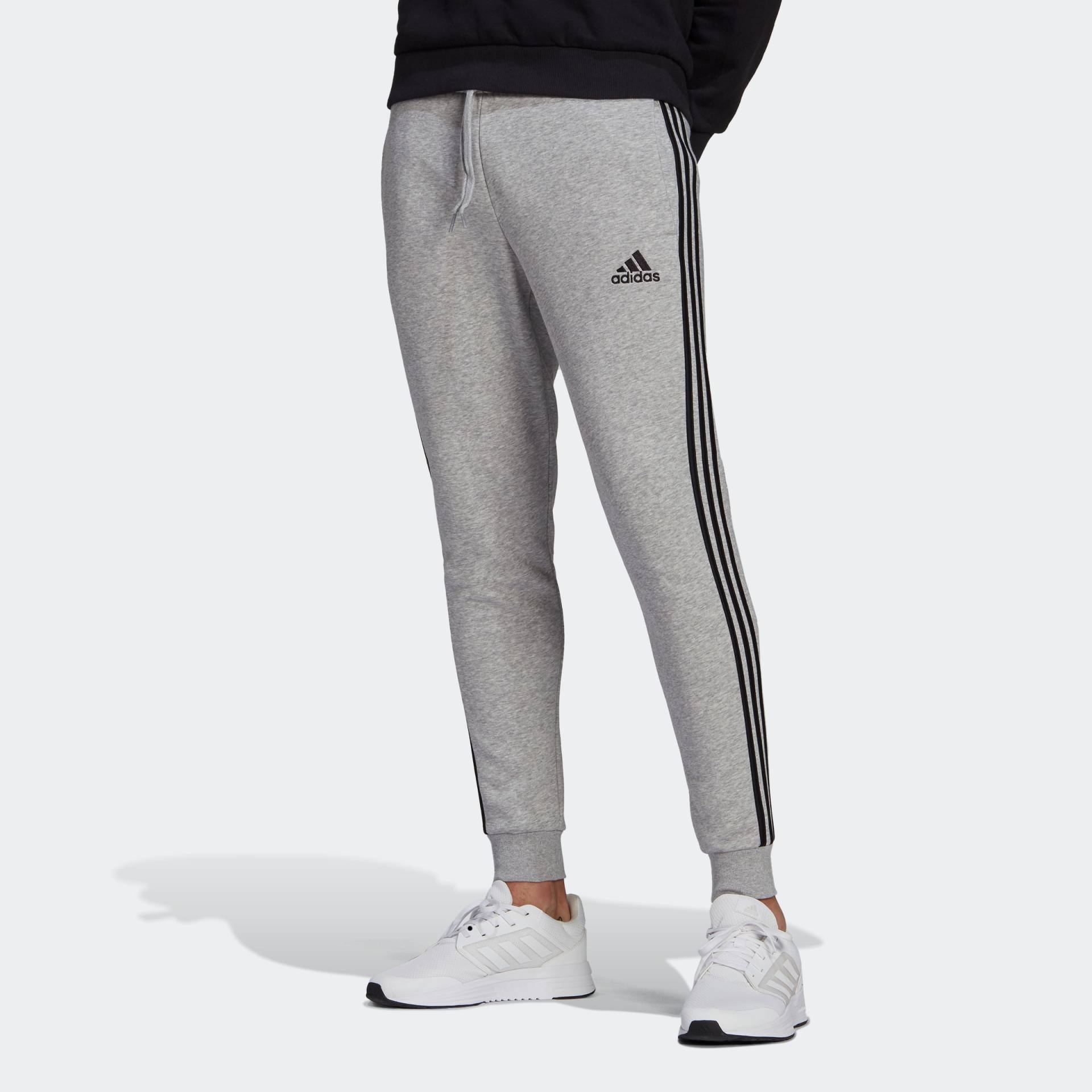 adidas Sportswear Sporthose »ESSENTIALS FLEECE FITTED 3STREIFEN HOSE«, (1 tlg.) von adidas Sportswear