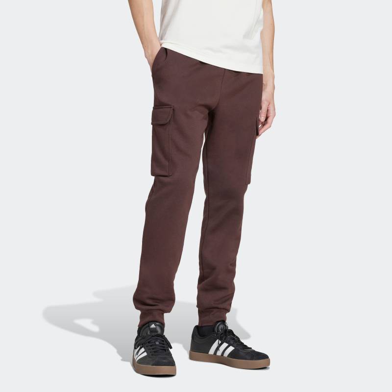adidas Sportswear Sporthose »ESSENTIALS FLEECE REGULAR TAPERED CARGOHOSE«, (1 tlg.), Jogginghose Cargo aus weichem Fleece-Material von adidas Sportswear
