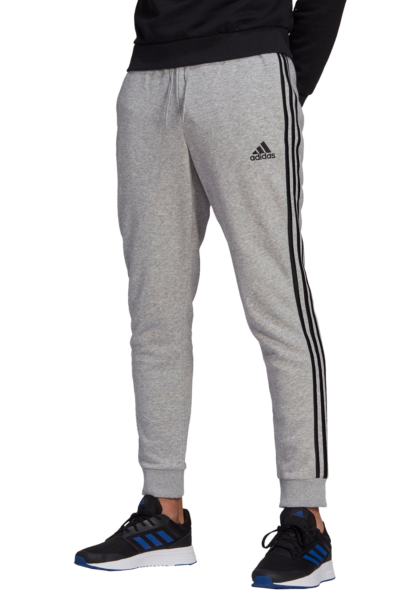 adidas Sportswear Sporthose »ESSENTIALS FLEECE TAPERED CUFF 3STREIFEN HOSE«, (1 tlg.) von adidas Sportswear